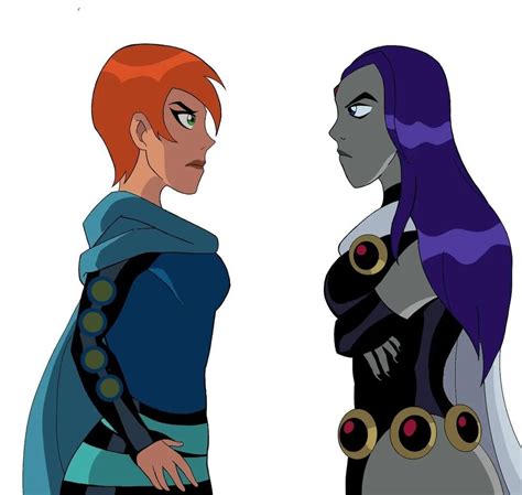 gwen x raven|Gwen Helps Raven Preview .